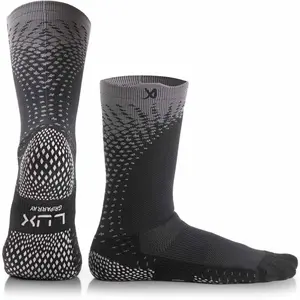 LUX Grip Cleat Socks by LUX - Calf with GripArray Technology for Superior Traction and Stability All Seasons Performance Socks Unisex