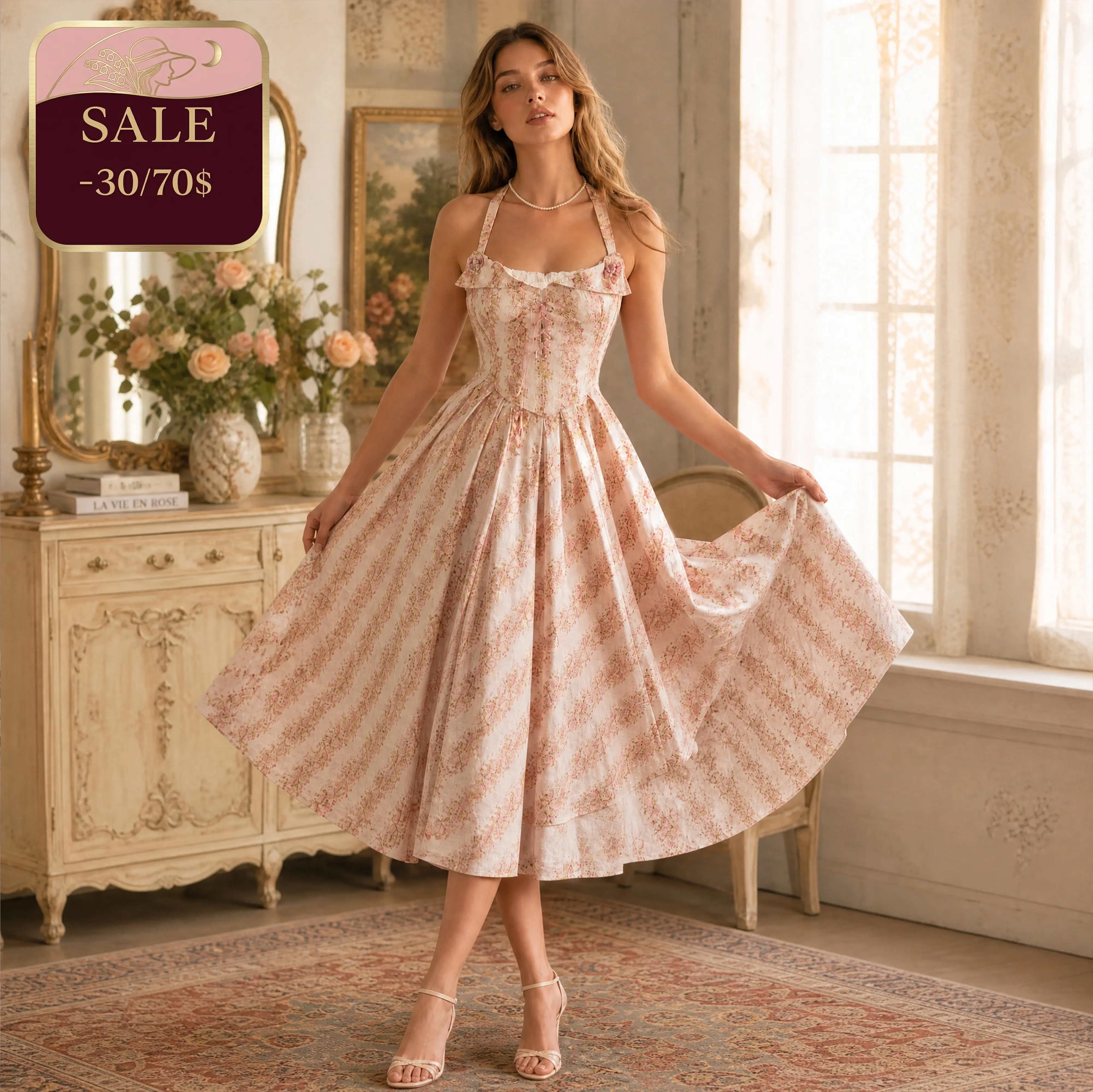 Enchanted Rose Corset Dress-LuminaVenus graduation sundress birthday birthday maxi dress summer dresses pink dress - TikTok Shop Enchanted Rose Corset Dress-LuminaVenus graduation sundress birthday birthday maxi dress summer dresses pink dress - TikTok Shop