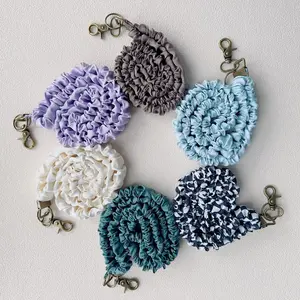 Stretchy PVC Lanyard 17.5-Inch – Soft & Hypoallergenic, Tangle-Free Design, Handmade Charm Keychain, Perfect for Keys, Badges, Phones & Student Backpack Tags, Cute & Elegant Gift