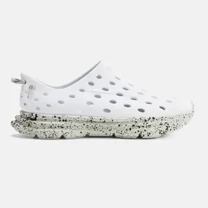 KANE Revive - White / Gray Speckle Recovery Shoe - Everyday Sneaker, Shoe for Runners