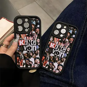 King Von Tribute Fan Phone Case Compatible with iPhone 11/12/13/14/15/16 Pro Max Plus