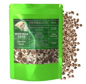 Moringa Seeds | 8oz (226g) Approx. 800+ Seeds | Premium PKM1 Variety | Snacking & Planting | Non-GMO | Wildcrafted Drumstick Tree (Malunggay) | Moringa Oleifera Semillas