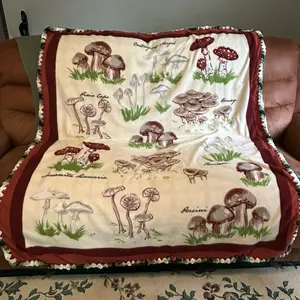 Mushroom  Nature Blanket