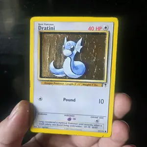 Dratini Shadowbox with gold foil