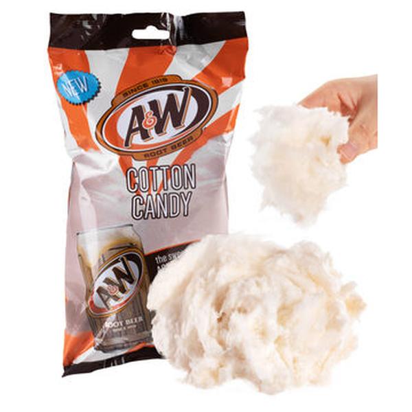 A&W Root Beer Flavored Cotton Candy