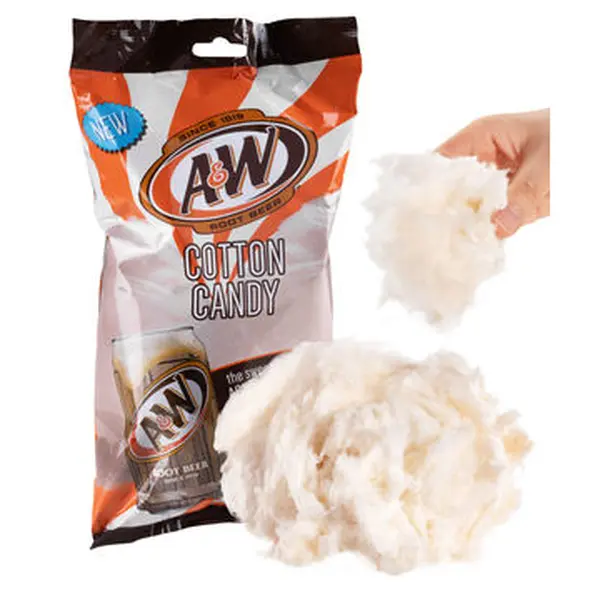 A&W Root Beer Flavored Cotton Candy