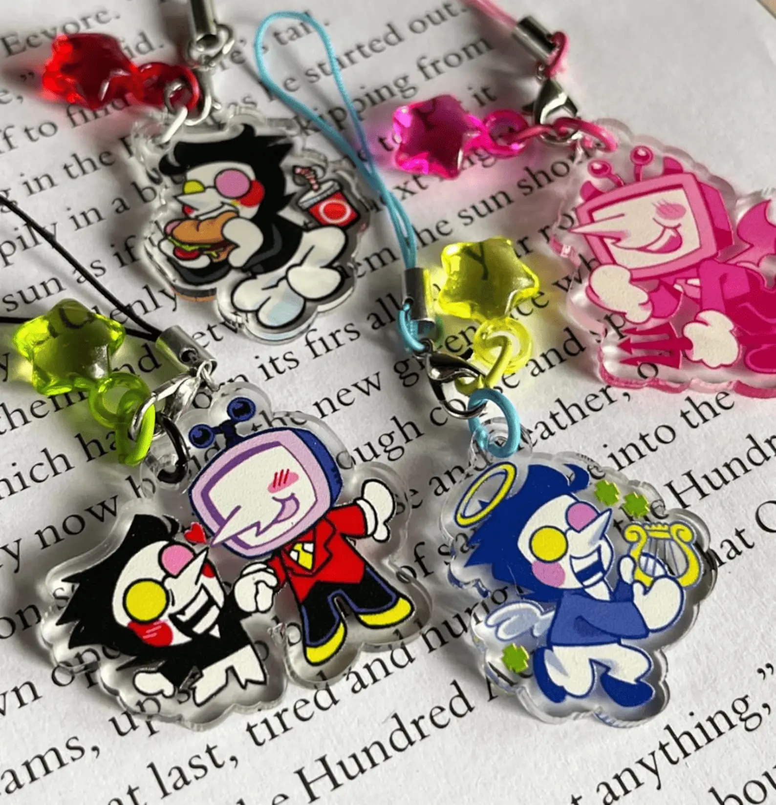 Big Shots Spamton Tenna Spam Tenna Acrylic Keychain, Great For Daily Use Or As Thoughtful Little Gifts For Your Friends And Yourself, Great For Daily Use Or As Thoughtful Little Gifts For Your Friends And Yourself