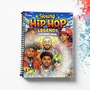 Young Hip Hop Legends Coloring Book: Volume 1