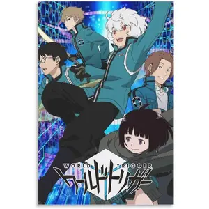 Anime Poster World Trigger Wall Painting Canvas Painting Wall Art Prints Room Decor Poster Poster Decorative Painting Canvas Wall Art Living Room Posters Bedroom Painting