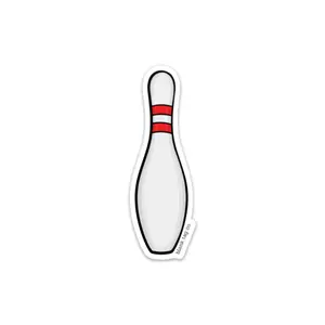 Blank Tag Co.® Waterproof Bowling Pin Sticker