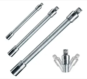 Universal Socket Wrench Tool with Flexible Shafts & Extension Rod – Ideal for Home, Auto, & Office Repairs