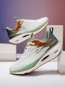 Air Cushion Shock Absorption Running Shoes, Flyknit Mesh Breathable Sports Shoes, Thick Sole Height Increase Casual Running Shoes, Student Body Test Shoes