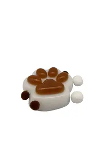 Pinch Family Silicone Small Many Color Pet Paw Slime Fufuu Squish Toy - Comfortable and Fun for Pets