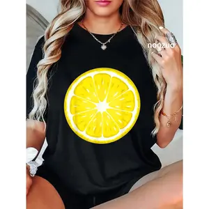 100% Cotton Lemon Costume Fruit Halloween Costume Shirt T-Shirt