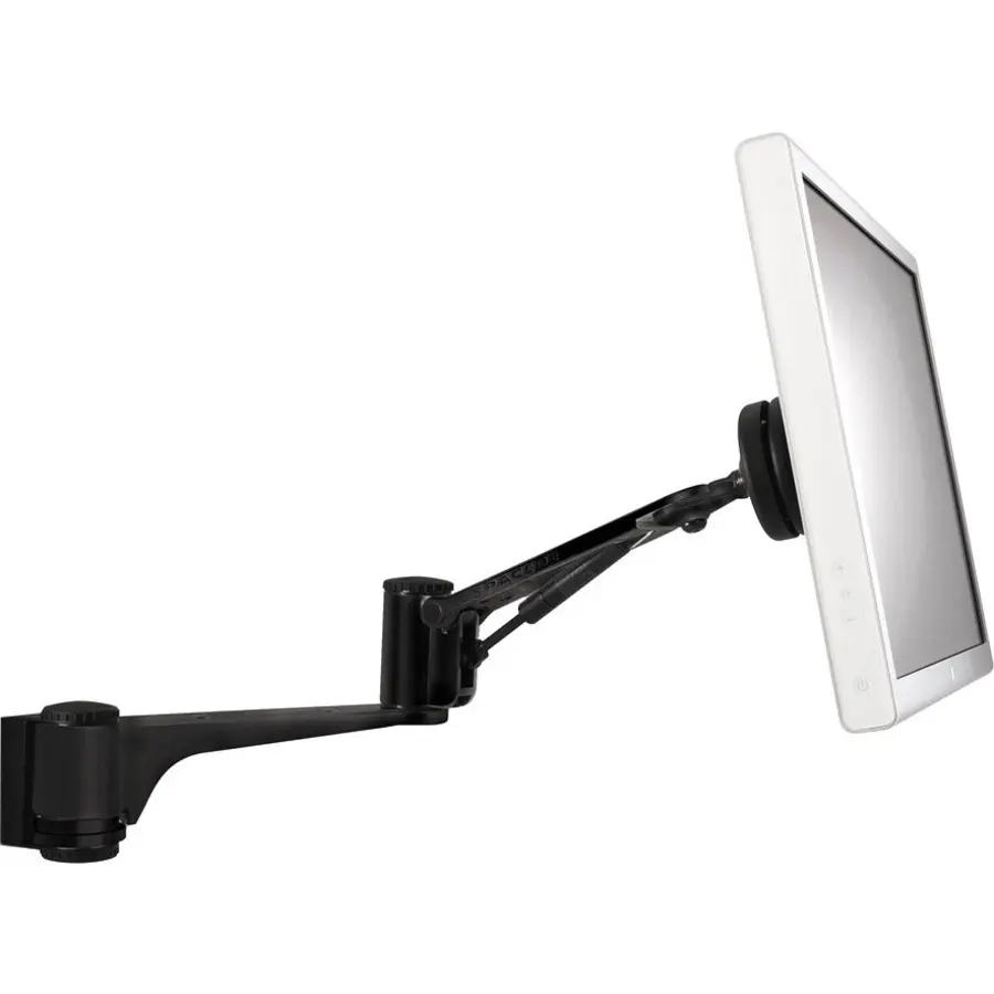 Atdec Spacedec Single Display Wall Articulated Swing Arm, Supports 6.6-19.8lbs