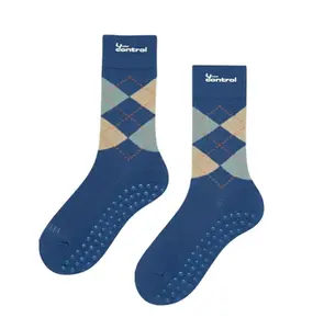 Oxford Argyle Crew Grip Socks