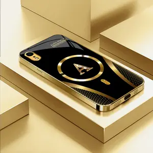 Suitable for [iPhone Xr] high-end MagSafe phone case，Features a magnetic attachment function，Choose from all 26 letters—featuring a sophisticated, minimalist design. YM99