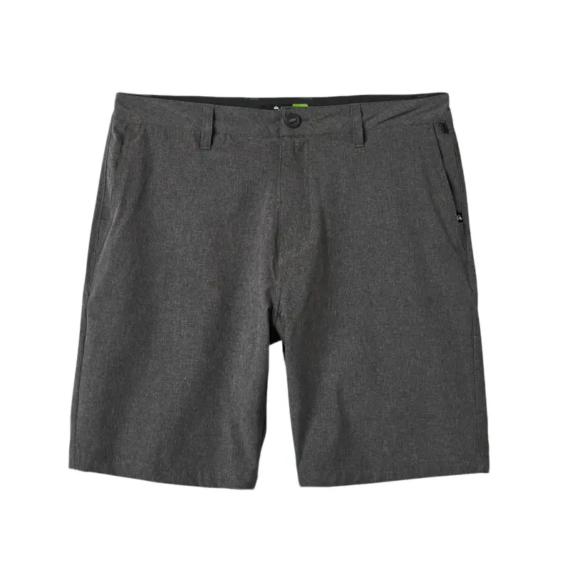 Quiksilver | Union Heather 20" Amphibian Hybrid Shorts | Stretch Fit Recycled Materials | Everyday Wear & Casual Streetwear Beige Fabric