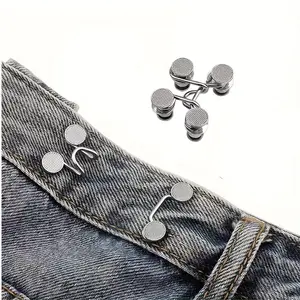 Women's Silver Color Waist Cincher for Jeans, No Sew Easy Installation, Perfect Fit Solution, Comfortable Denim Experience