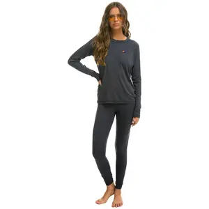 MICRO MODAL BASE LAYER BOTTOM - TITANIUM