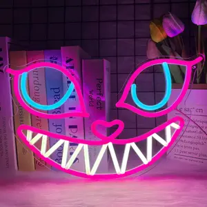 Mouth Neon Sign for Wall Decor Light Up Signs for Store Man Cave Sports Bar Pub Store Party Club Neon Lights Lamp for Room Decor