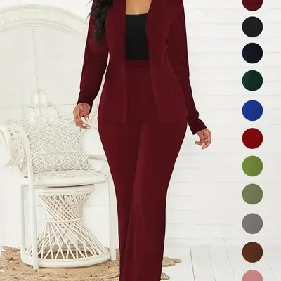 Office Work Clothes Set TikTok Shop1