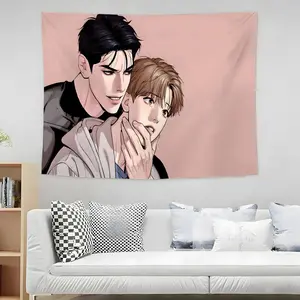 J-Jinx B-BL Comics Tapestry Wall Tapestry Hanging Decor Multipurpose Home Art for Living Room Bedroom Dorm Tapestry Wall Mural