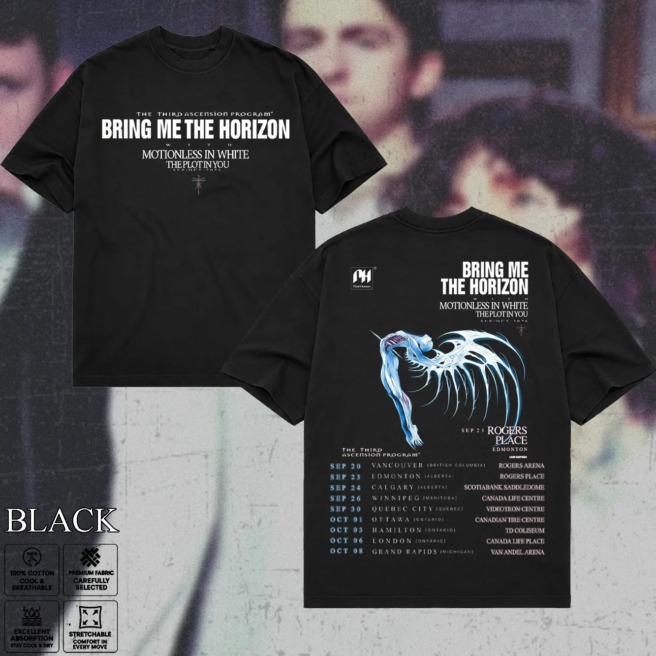 COLLECTION] Bring Me The Horizon North American Tour T-Shirt