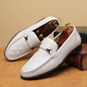 Genuine leather high-end light luxury men's business leather shoes, versatile youth business, street fashion, banquet business 58378