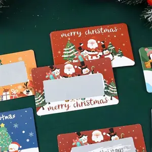 Christmas Scratch Card Christmas Small Gift Party Creative Supplies for Kids Friends