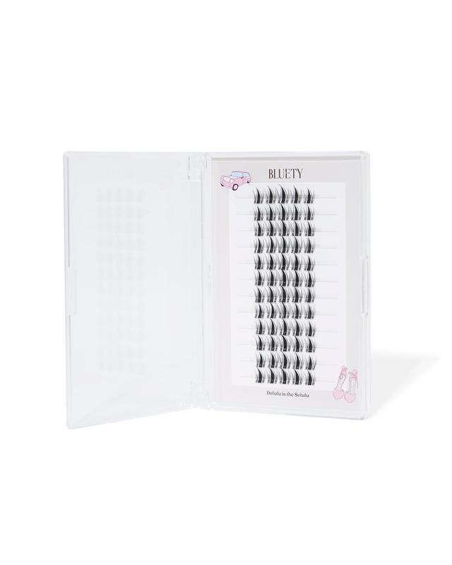 BLUETY Call Me Lashes - Delulu is the Solulu | 13mm Spikey Lash, Wispy Lashes, Anime Manhwa Lashes, Invisible Band, Vegan, Cruelty Free, Reusable