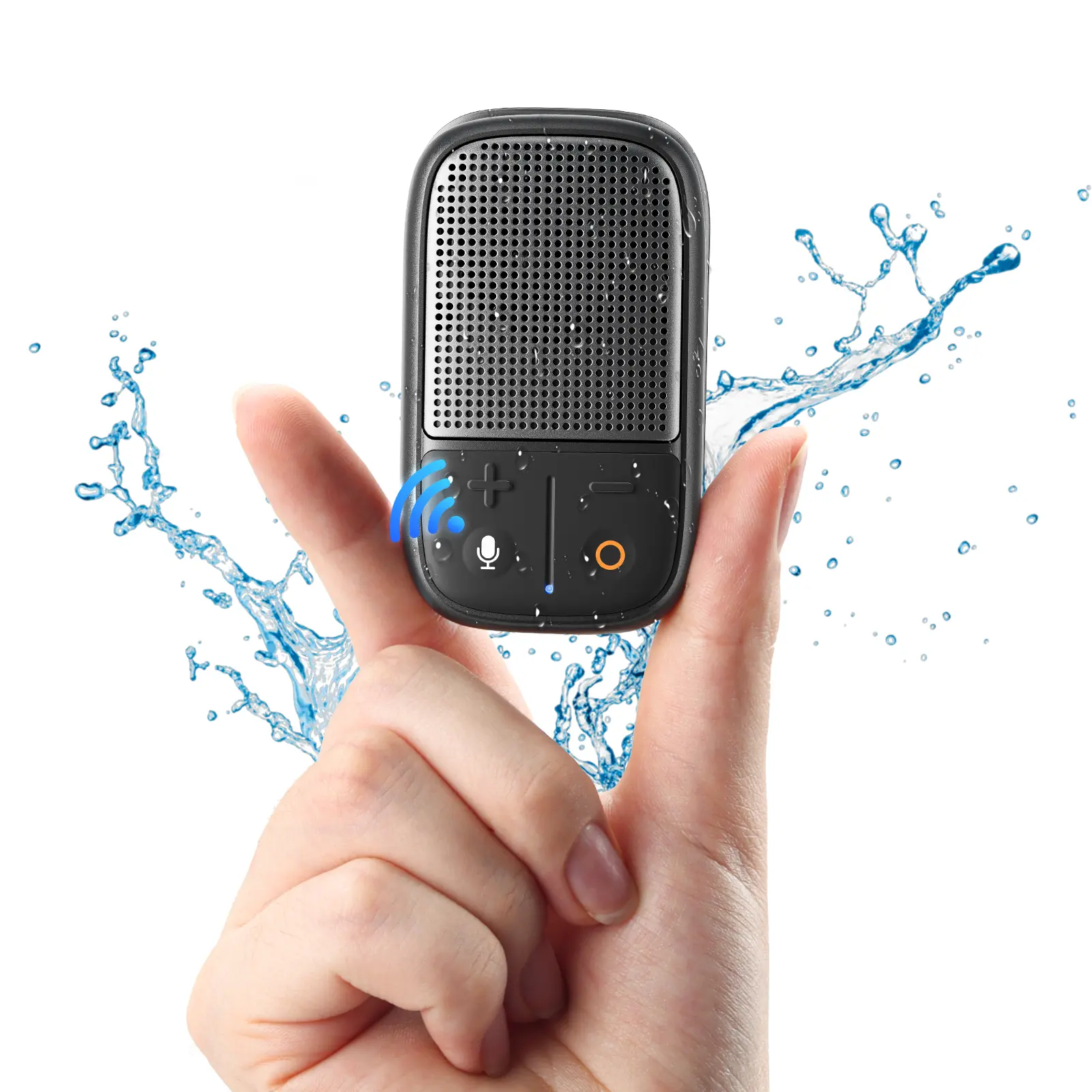 [Live] Superone Clip-On Compact Portable Bluetooth Speaker - IPX7 Waterproof Dustproof Outdoor Speaker with 30H Playtime, Voice Assistant, Siri Support, Mic, Noise Reduction, USB Charging, Pairing Function, Smartphone & Mobile Compatibility summervibes