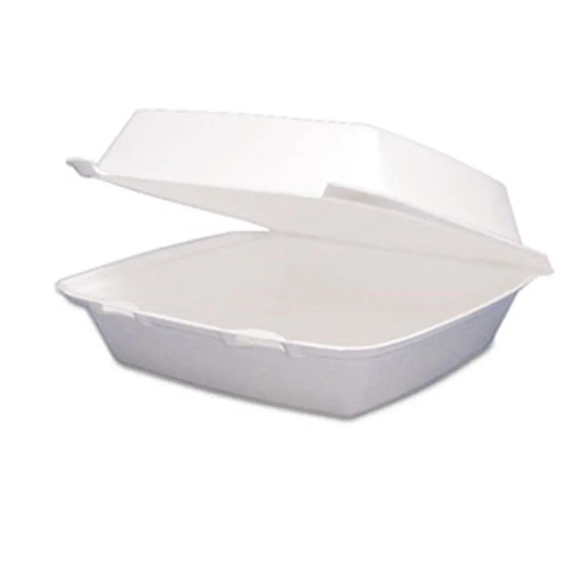 212 MAIN Drc 85HT1R Perforated Insulation Lunch Container - Hinged Lid, 1-Compartment, 8.375x7.875x3.25in, 200/Carton - Hot & Cold Food Storage Solution