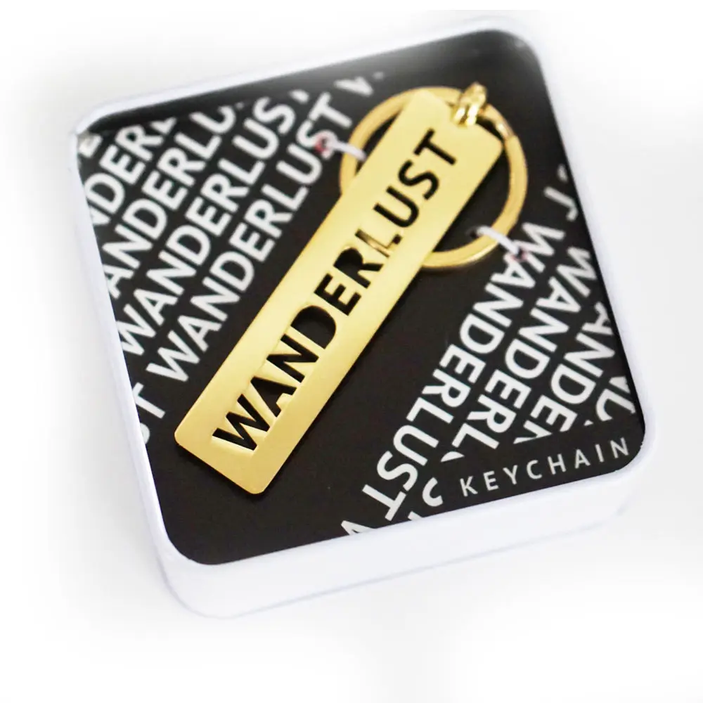 Wanderlust Key Chain