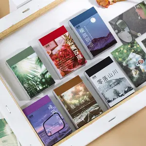 50 Pages Mini Scrapbooking Paper Booklet