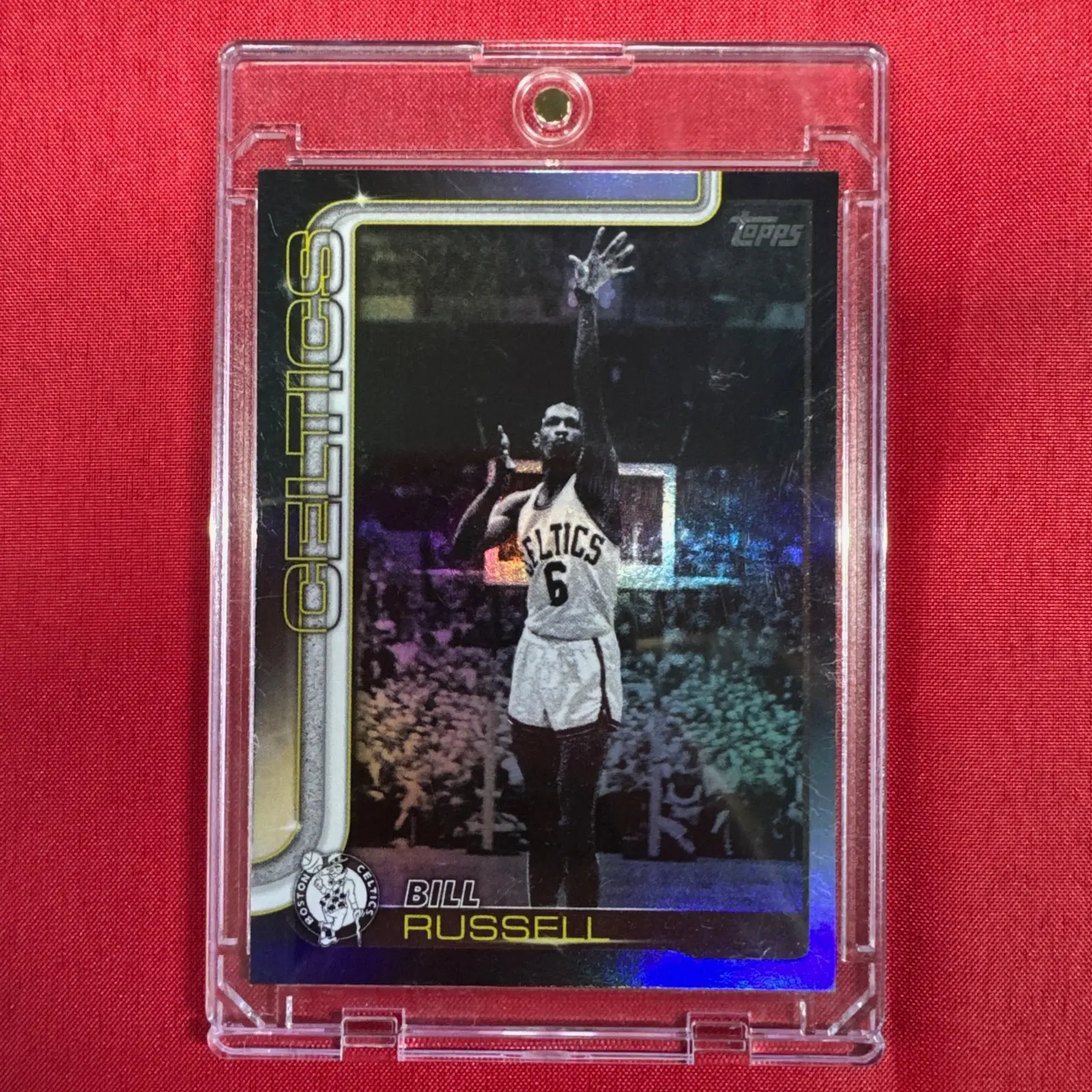 2025-26 Topps- Bill Russell #251 Rainbow Foilboard- Boston Celtics