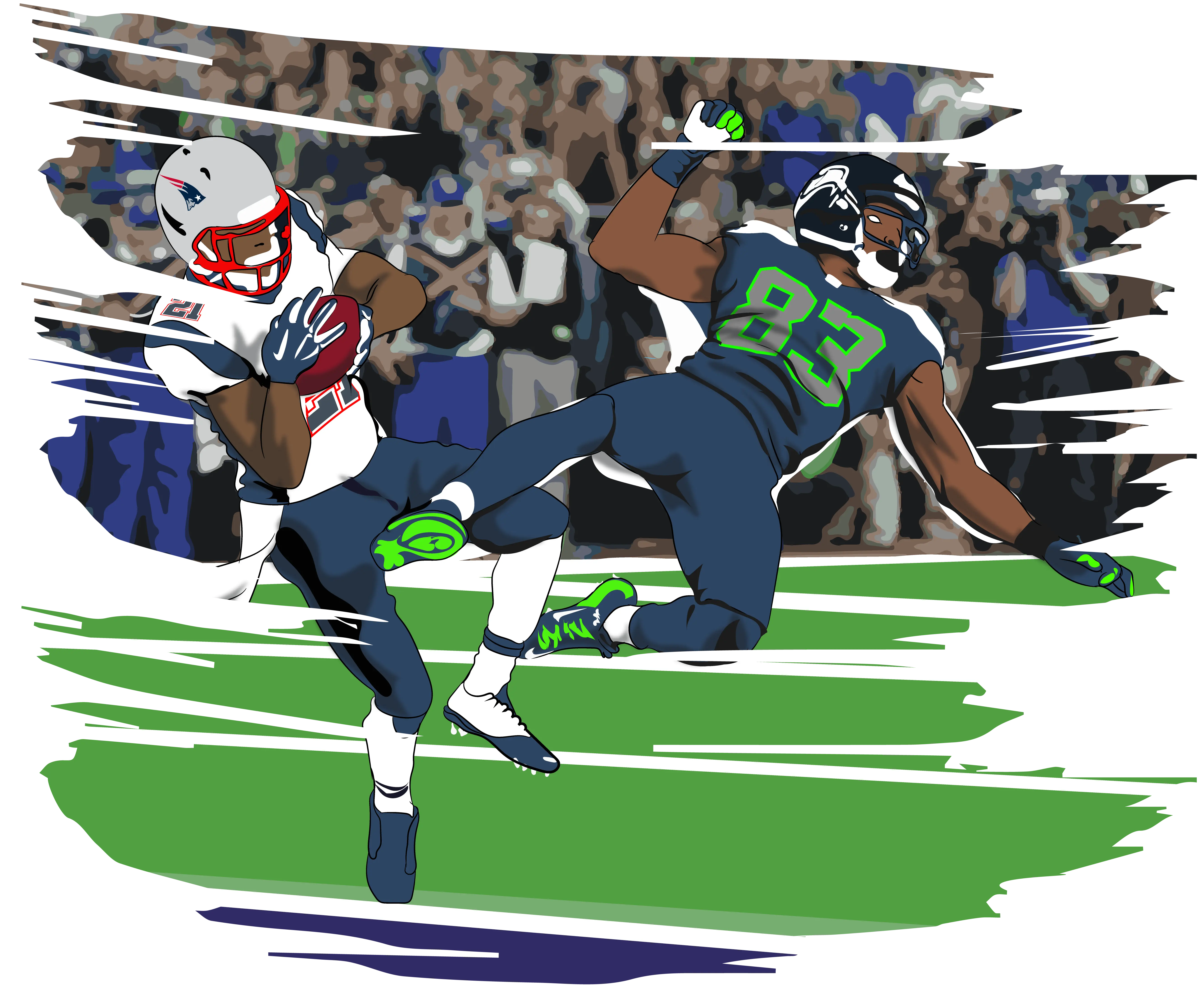 Athletic Collective "Butler at the Goal Line" Graphic T-Shirt