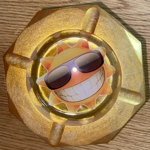 Smiley face trinket dish