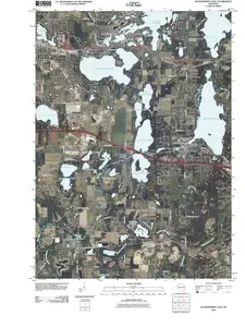 Oconomowoc East Wisconsin USGS Topographic Quadrangle Map, 2013, 1:24000