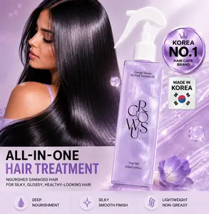 GROWUS Hair Perfume Damage Therapy Leave-in Treatment EX True Me 8.45 fl oz 250ml Spray for Severely Damaged Hair with Pearl Extract & Seaweed Complex