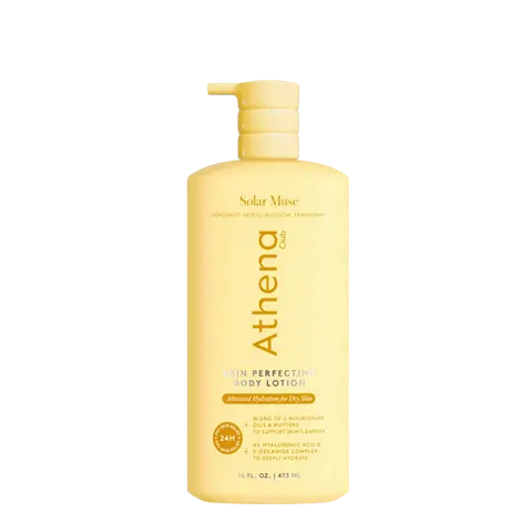 Solar Muse - Athena Club Skin Perfecting Body Lotion | 24-Hour Hydration | Fast-Absorbing | Strengthens Skin | Dermatologist Tested