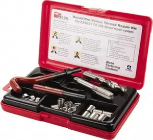 Recoil Thread Repair Kit with Free-Running and Locking Screw Inserts, 18mm Insert Length, Part #35126, Thread Insert