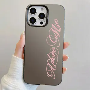 Adore Me Script Phone Case，Elegant Romantic Style for iPhone 17 16 15 14 13 12 11 Plus Pro Max， Gift for Her.