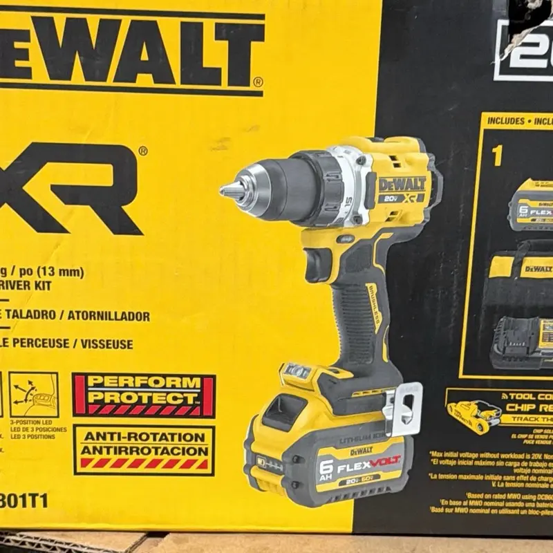1/2” / pulg / po (13 mm) drill / driver kit