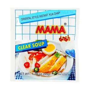 MAMA Thai KUA CHAP Instant Rice Noodle Soup 50g - Authentic Thai Flavor with Rich Broth