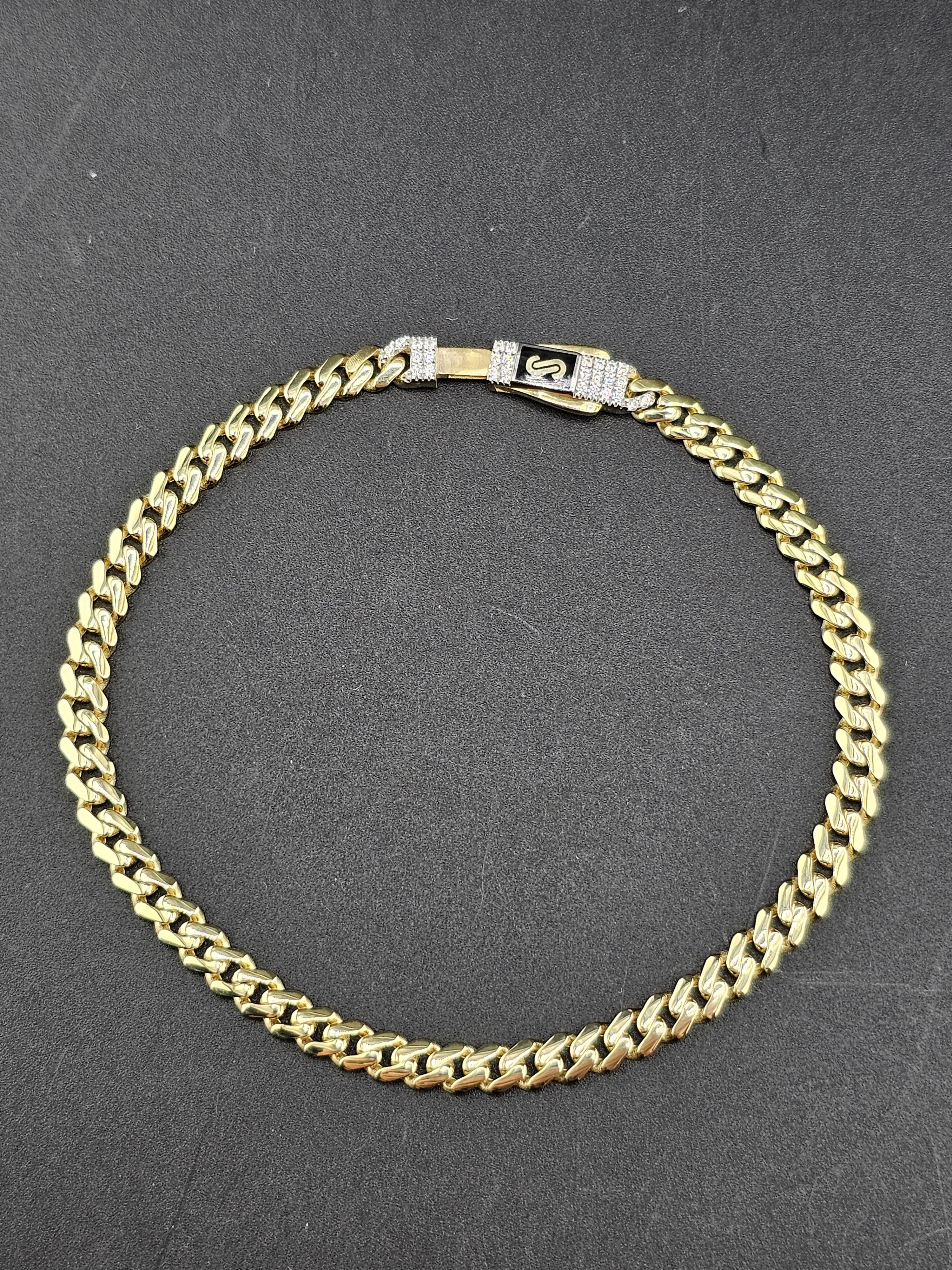 10K Gold Bracelet - Monaco