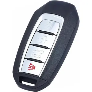 Suitable for Infiniti QX60 2019-2020 Model Smart Key, 4-Key Sensor Key Replacement for KR5TXN7 S180144709 285E3-9NR4A, 4-Key SUV