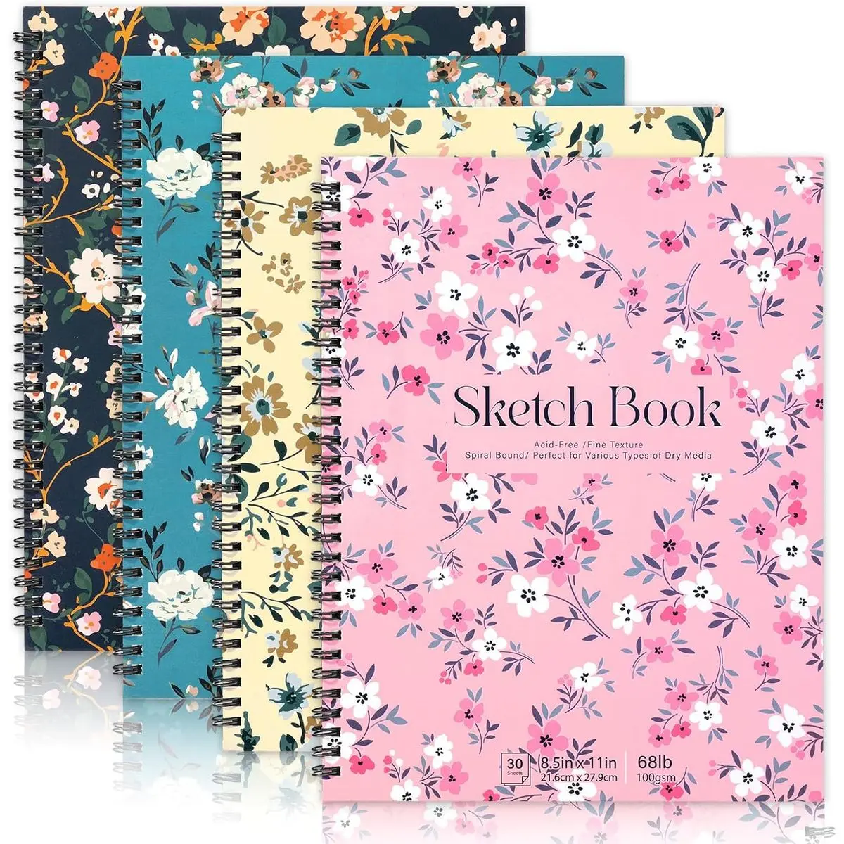 8.5×11 Inch (4 pack)