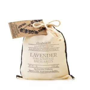elizabeth W Purely Essential Lavender Bag of Salts