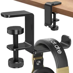 Desk Attachment Headphone Hanger Holder Stand